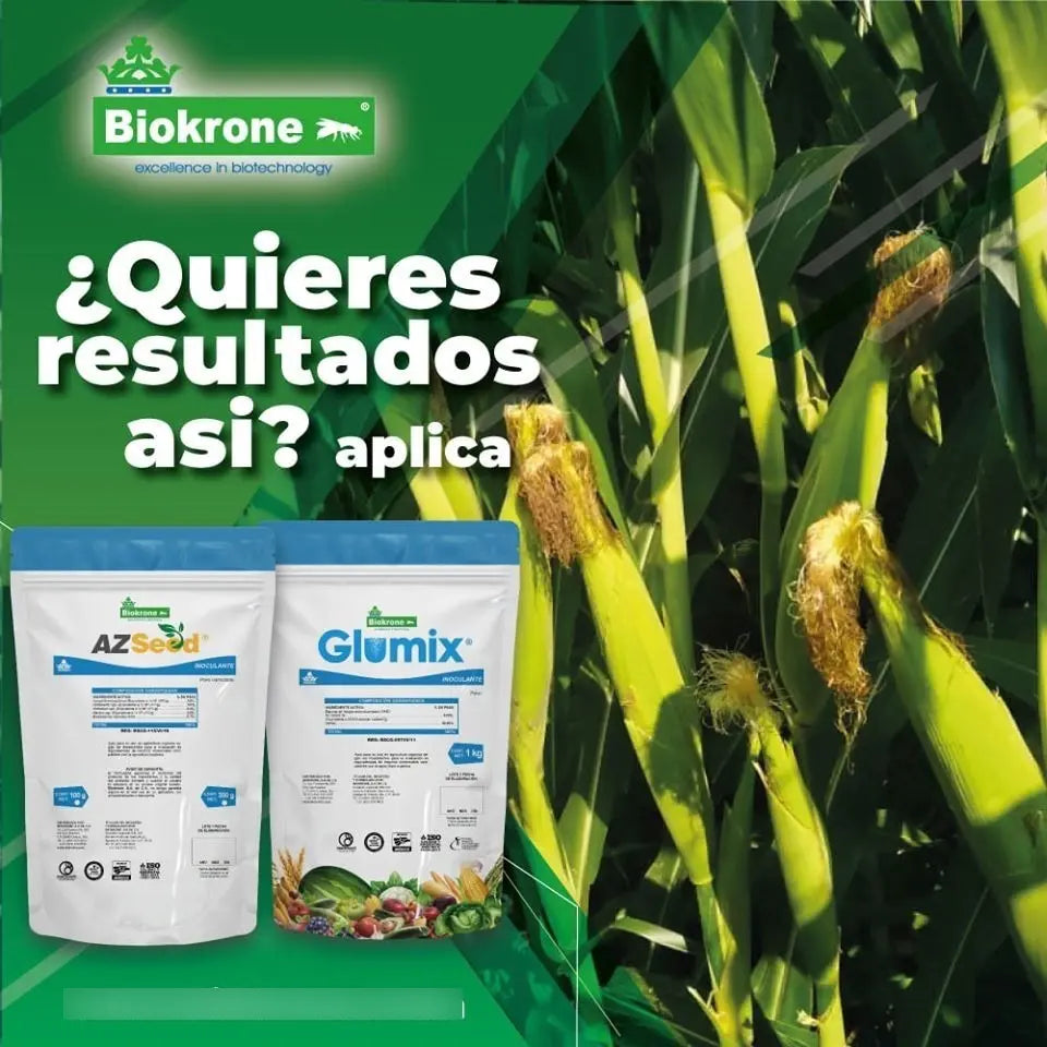 Biokrone Glumix Polvo Inoculante Y Mejorador De Suelos 1kg