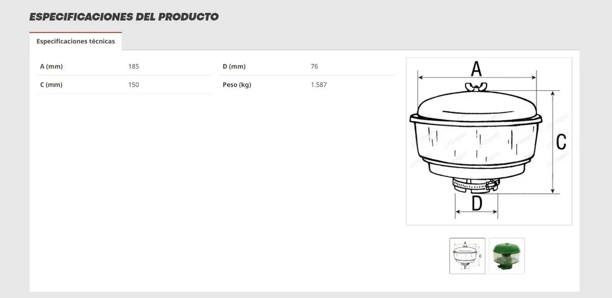 Prepurificador De Aire 3 Pulgadas Tractor John Deere