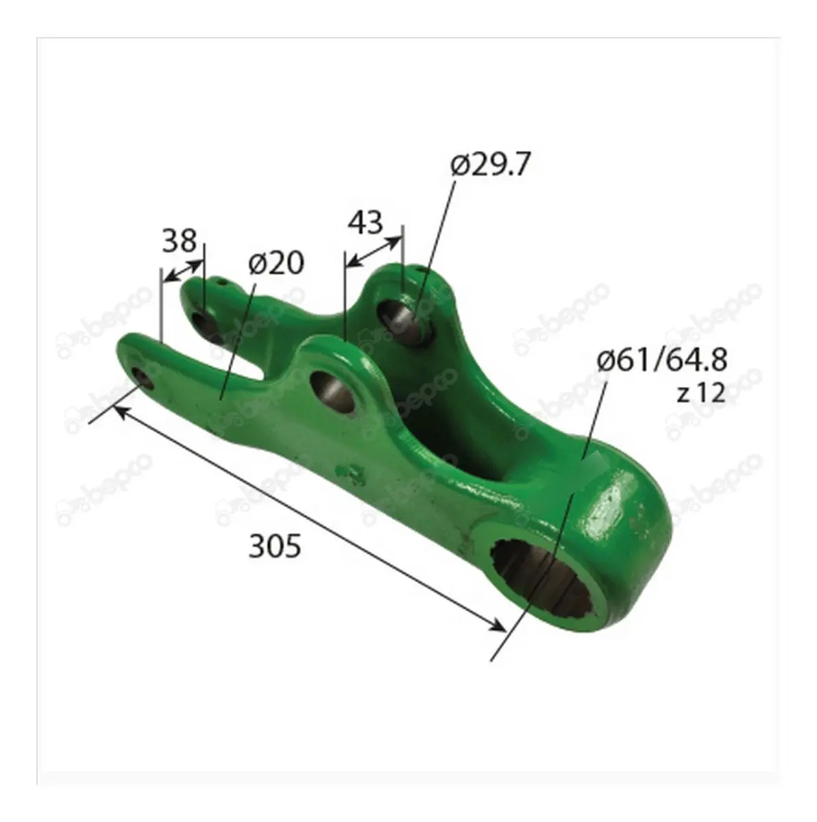 Brazo De Elevacion Izquierdo L116616 Para John Deere