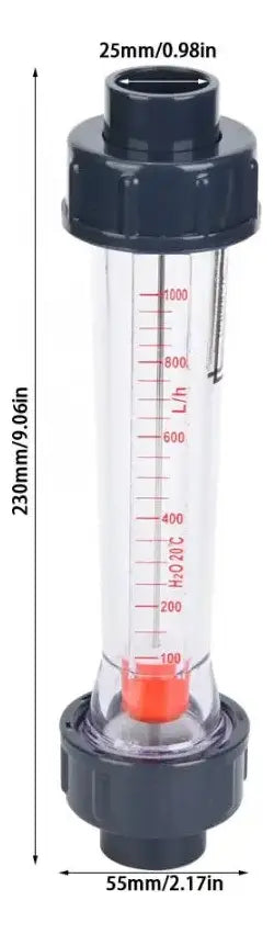 Medidor De Flujo Flujometro Rotametro 100-1000 Lph