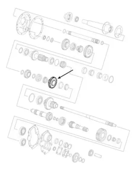 Engrane Segunda Velocidad Ford 5000 6600 81813520