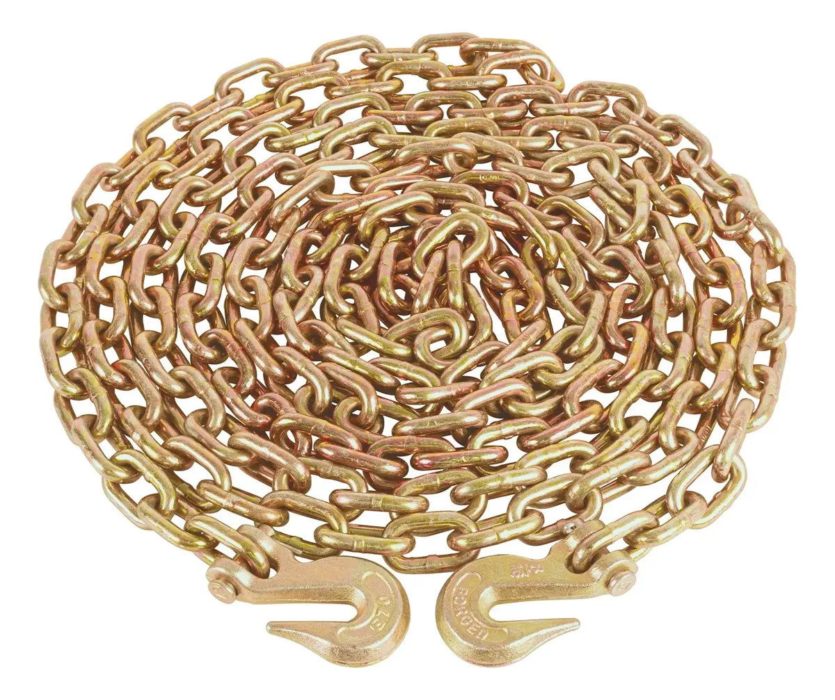 Cadena Con Ganchos 1/2 Pulgada Grado 70 20 Pies