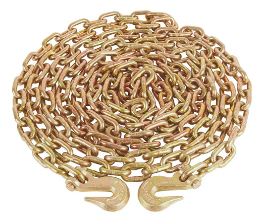 Cadena Con Ganchos 1/2 Pulgada Grado 70 20 Pies