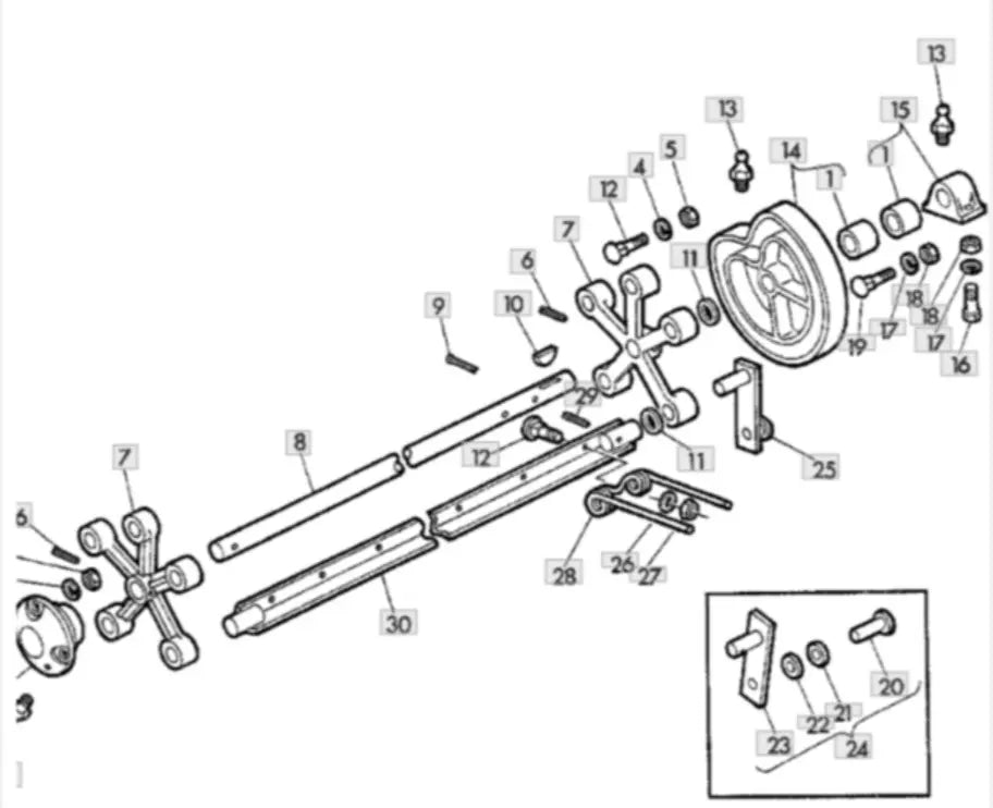 Riñon E56085 Para Empacadora John Deere