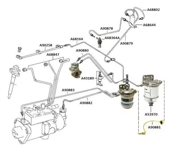Deposito Auxiliar De Diesel Para Tractor 35/65/135/165/250