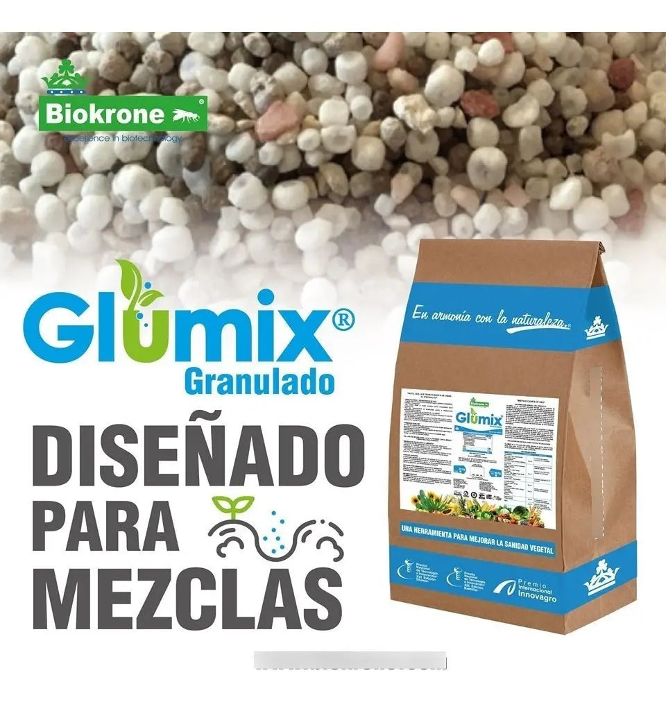Biokrone Glumix 20kg Micorrizas Enraizador Mejorador D Suelo