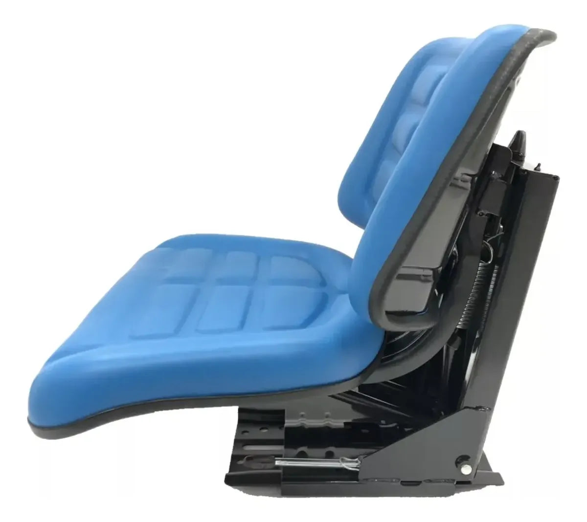 Asiento Universal Para Tractor New Holland Azul Sin Codera