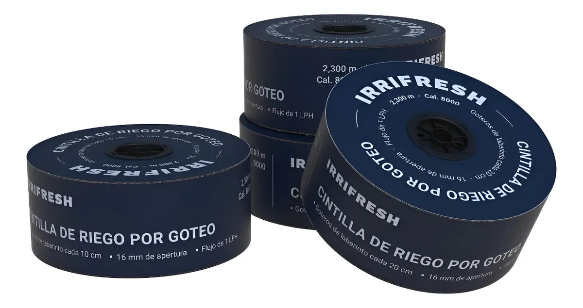 Cinta De Goteo Irrifresh Cal 8 Mil La Mas Vendida
