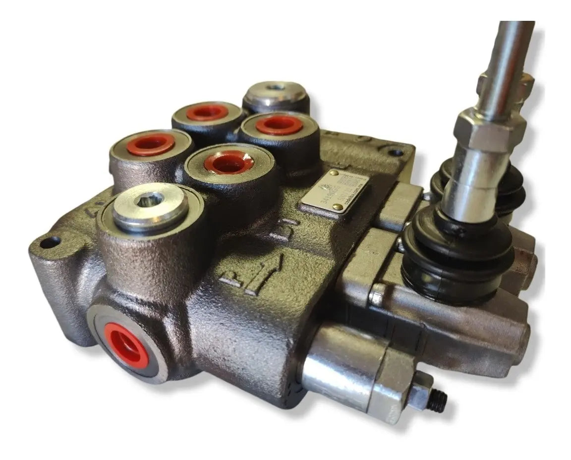 Distribuidor Hidraulico  1/2 90 L 4600 Psi 2 Palancas