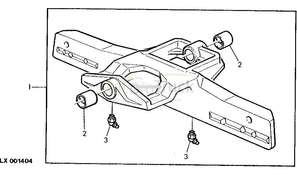 Buje Eje Delantero Para John Deere 6100/6115m/6200/6400/6600