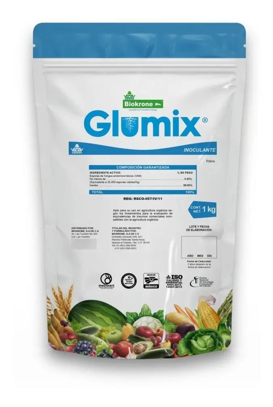 Biokrone Glumix Polvo Inoculante Y Mejorador De Suelos 1kg