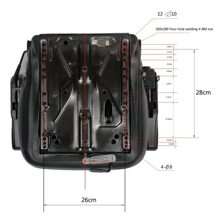 Asiento Universal Premium Lujo Ys15 Tractor Camion Etc