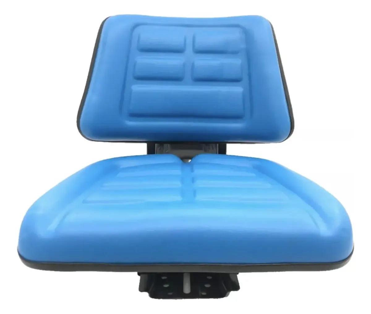 Asiento Universal Para Tractor New Holland Azul Sin Codera
