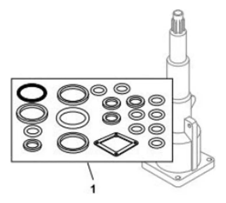 Kit Dirección Hidráulica Tractor Jd 2735 2755 2020 At26188