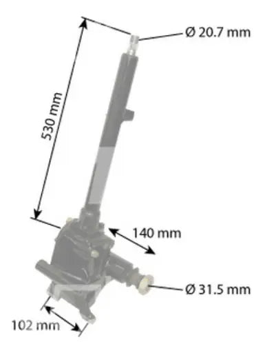 Columna De Dirección Massey Ferguson 185 265 285 390