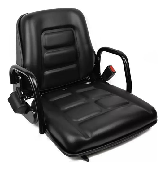 Asiento Universal Montacargas Reclinable Cn Coderas/cinturon