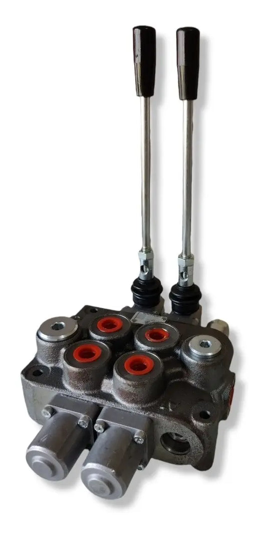 Distribuidor Hidraulico  1/2 90 L 4600 Psi 2 Palancas