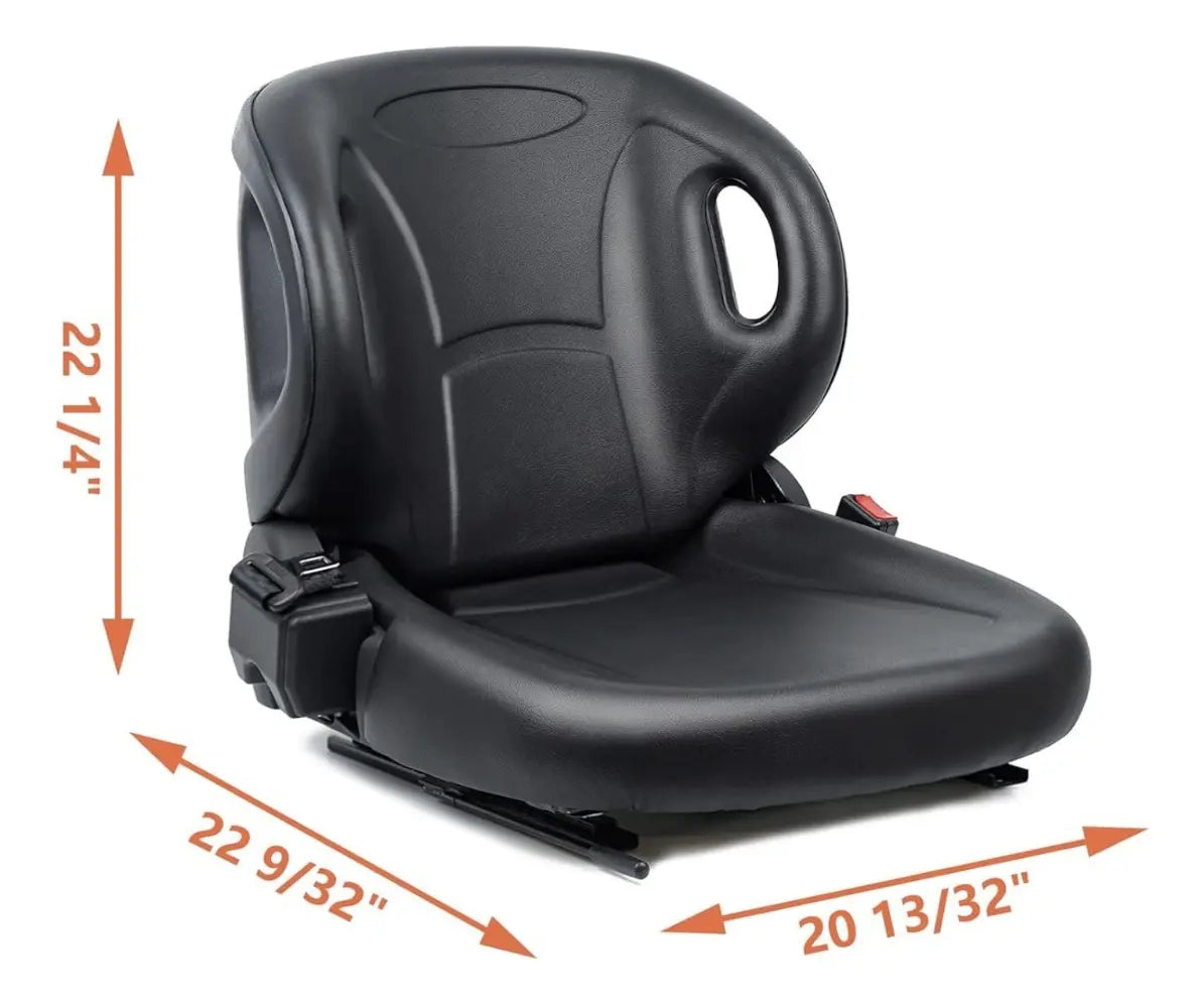Asiento Tractor Montacargas Reclinable Con Cinturon Y Sensor